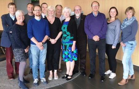 Our trustee board, at their meeting in September 2017