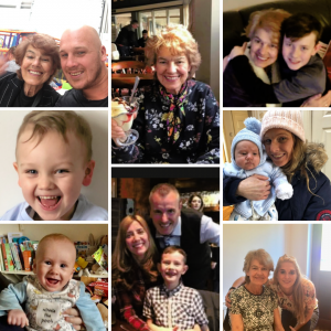 Patricia and her family