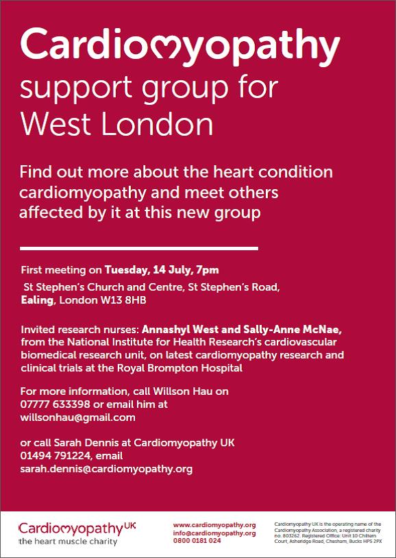 West London Cardiomyopathy Support Group
